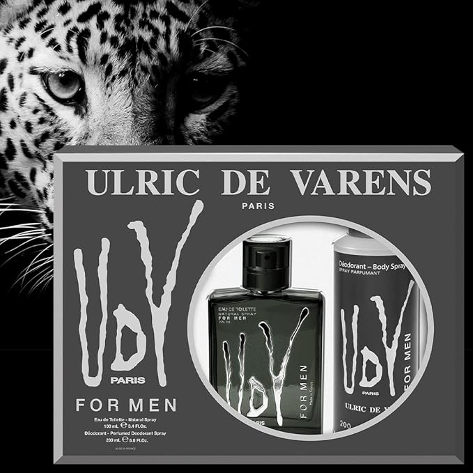 Ulrik de Varens UDV Men’s Eau de Toilette, Pack of 2