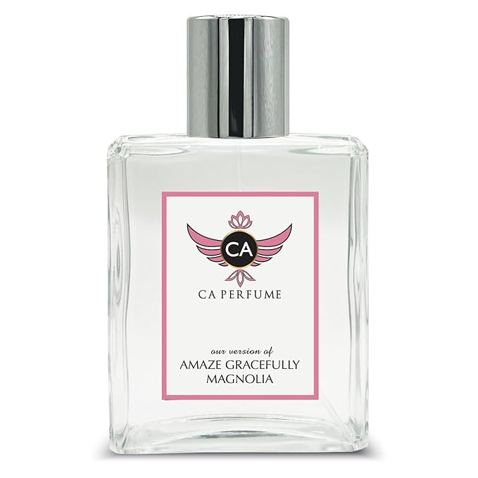 CA Perfume Impression of Amaze Gracefully Magnolia For Women Floral Fruity Fragrance Long Lasting Womens Perfume Eau De Parfum 3.4 Fl Oz 100ml
