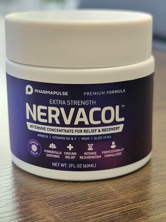 Pharmapulse Neuropathy Cream – Maximum Strength for Feet, Hands, Legs, Toes, Lower Back - Alpha Lipoic Acid, Arnica, Vitamin B6, Aloe Vera, MSM - Effective Soothing