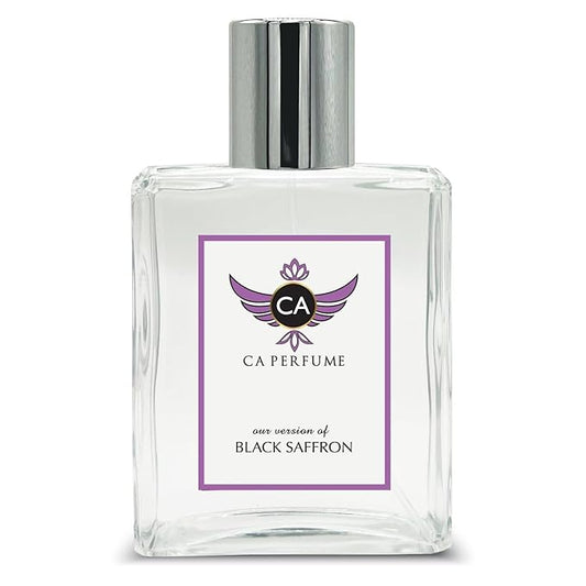 CA Perfume Impression of Black Saffron For Unisex Amber Spicy Fragrance Long Lasting Perfume Eau De Parfum 3.4 Fl Oz 100ml