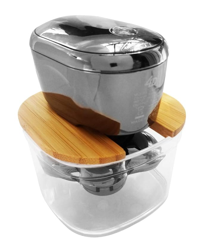 FitSand Bamboo Electric Head Shaver Rinse Stand Compatible with Remington XR7000 Balder Pro Rotary Shaver