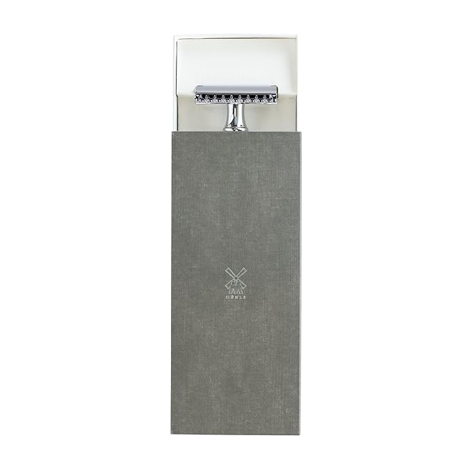 MÜHLE TRADITIONAL R41 Double Edge Safety Razor (Open Comb) For Men - Perfect for Every Day Use, Barbershop Quality Close Smooth Shave