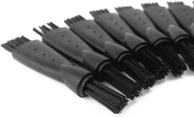 yueton 10pcs Replacement Double Ended Electric Shaver Razor Cleaning Brushes