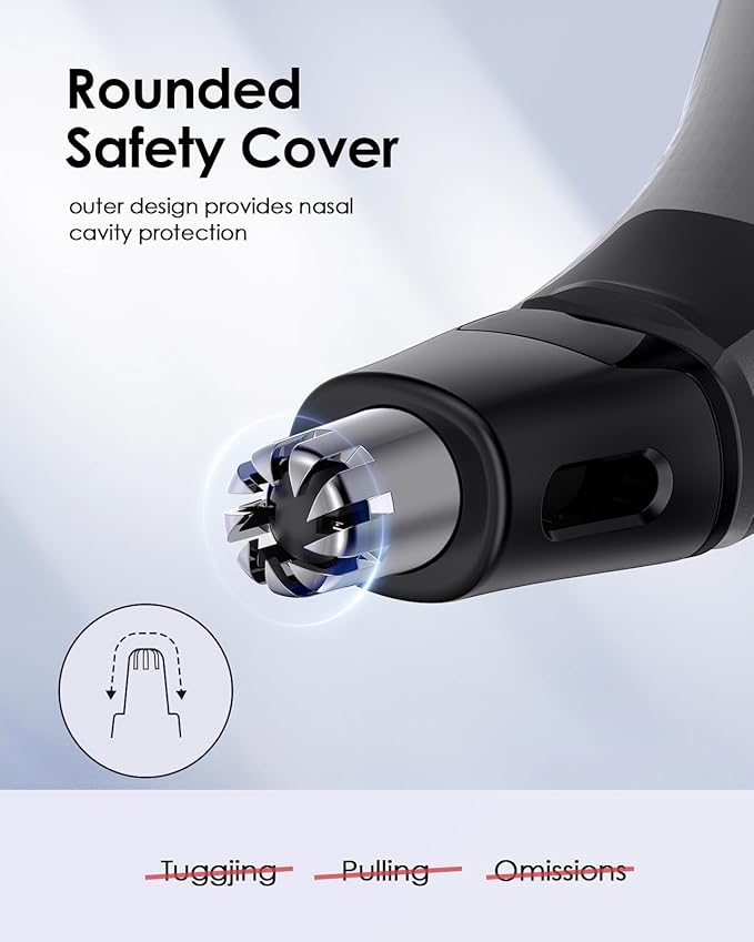 Upgraded Nose Hair Trimmer Replacement Heads for O Blade - Compatible with Oblade QP2834 QP2724 QP2520/30, QP2620/30, and Pro Series - Quick & Effortless Trimming, Painless Hair Removal