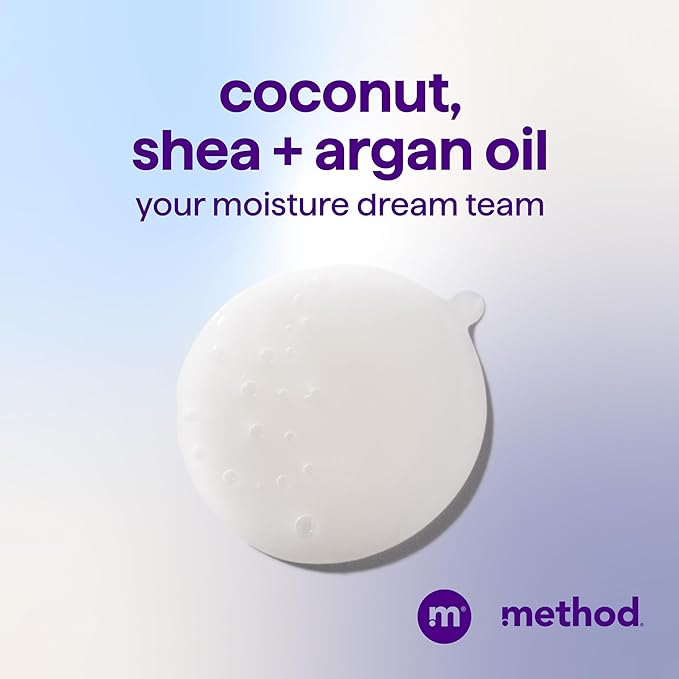 Method Moisturizing Shampoo, Simply Nourish - Instantly Hydrates and Revives Dry Hair, Safe for Color-Treated Hair - Sulfate Free, Paraben Free and Cruelty Free - 14 Fl Oz, Pack of 1
