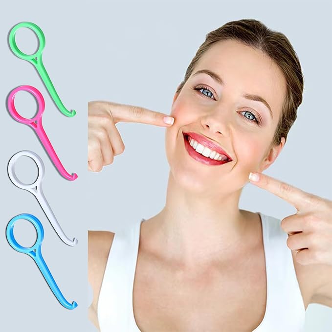 Aligner Removal Tool, Portable Clear Aligner Removal Tool for Invisalign Removable Retainers, Braces, Aligners Remove Hook Pull Tool (8PCS)
