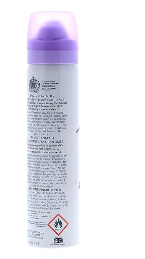 Yardley By Yardley English Lavender Body Spray 2.6 Oz