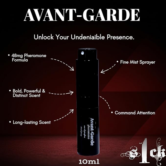 Avant-Grade Pheromone-Infused Cologne for Men Raw Pheromone Cologne Attraction Lasting Spray USA-Made Bold Strength Scent for Him