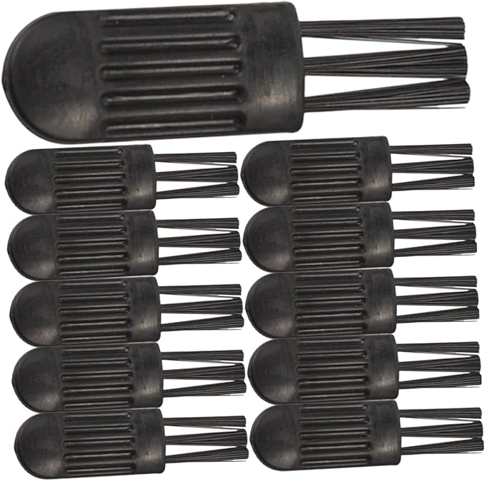FOMIYES 300pcs Mini Cleaning Brush for Shaver Clipper and Household Appliances Ergonomic Handle Design for Hard Reach Areas and Beard Hair Removal
