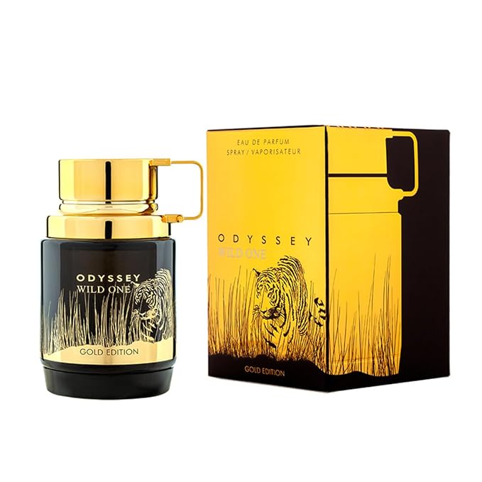 Odyssey - Wild One Gold Edition by Armaf for Men - 3.4 oz EDP Spray