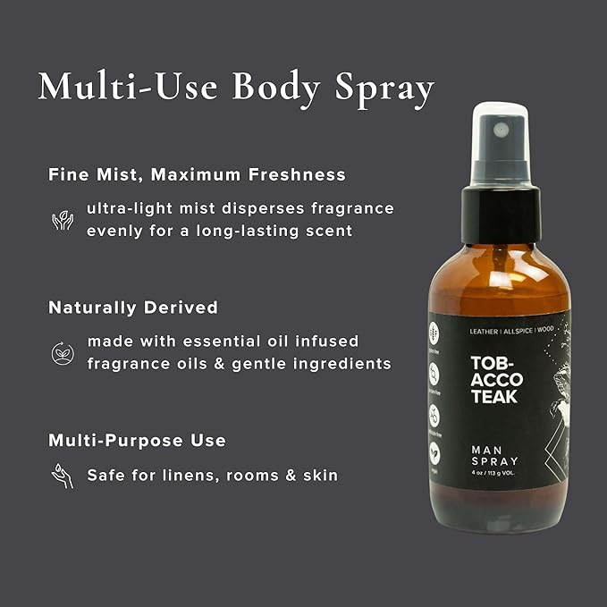 BROKEN TOP Body Spray (Tobacco Teak)