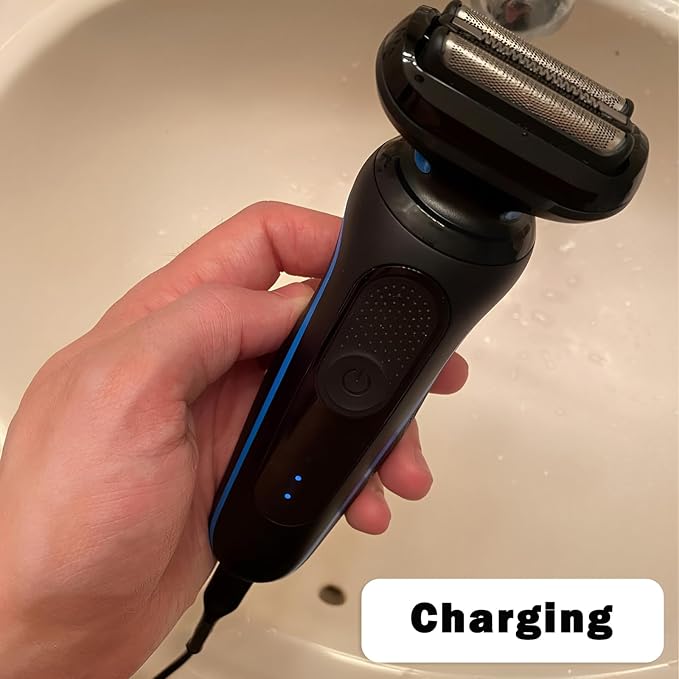 12V Charger for Braun Series s3 s5 s6 s7 s8 s9 Shaver, Charger Cord Wall Power Adaptor Replacement Compatible with Braun Beard Trimmer Electric Razor 5544 Z20 5513 310s 3040s