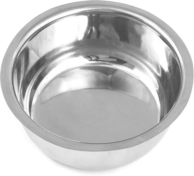 Beautiful Deluxe Chrome Shaving Bowl Made Of 13/5 Stainless Steel for Shaving Soap