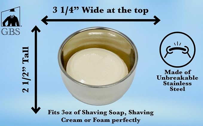 G.B.S Shaving Straight Razor Kit - Shave-Ready Steel Blade, Honing Strop,Complete Straight Razor Shaving Set for Men, Straight Razor Beginner Kit, Straight Edge Razor Kit, Mens Shaving Kit Gift Set