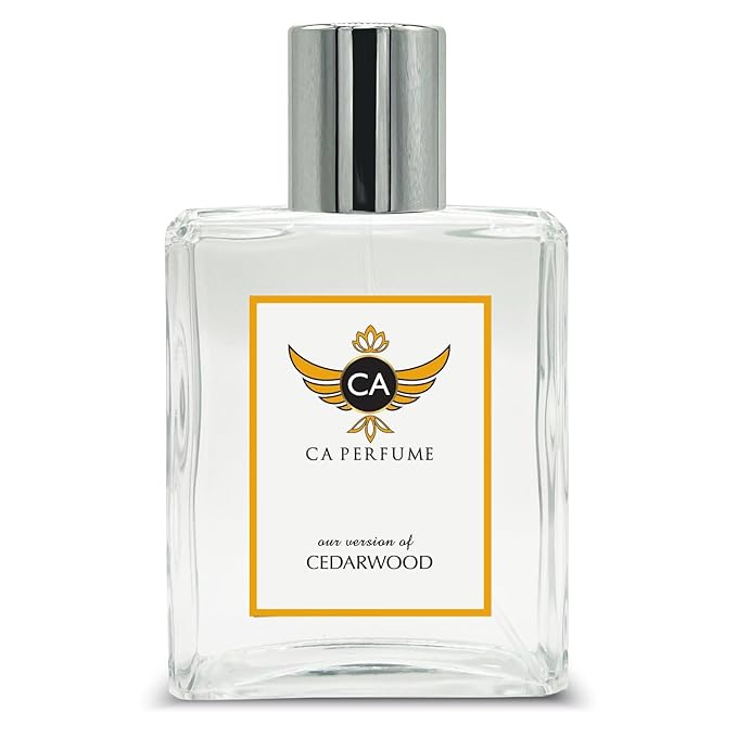 CA Perfume Impression of Cedarwood For Unisex Woody Fragrance Long Lasting Perfume Eau De Parfum 3.4 Fl Oz 100ml