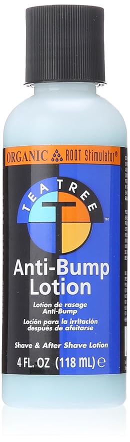 ORS Tea Tree Anti Bump Lotion for Shave & After Shave 4 Ounce