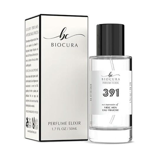 BC Perfume 391 Inspired by Vrsc Eau Fraiche For Men Replica Fragrance Dupes Eau de Parfum Spray Bottle 1.7 Fl Oz/50ml-X1