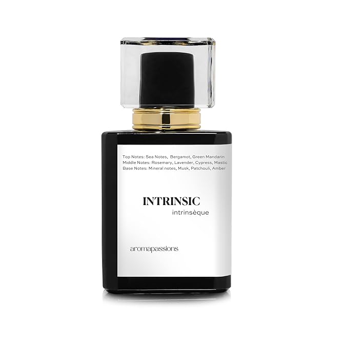 aromapassions INTRINSIC | Inspired by G.A. ACQUA DI GIO PROFONDO | Perfume for Men | Extrait De Parfum | Long Lasting Dupe Clone Essential Oils Fragrance | Perfume De Hombre | (50 ml / 1.7 Fl Oz)