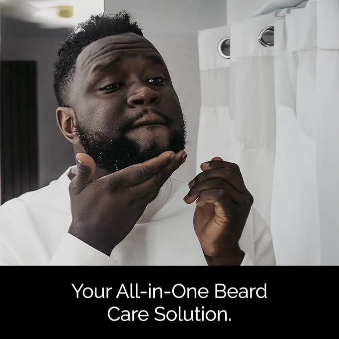 Golden Grooming Co. Everyday Beard Bundle – Complete Beard Care Set | Includes Beard Oil, Balm & Shampoo (XL, Toasted Vanilla)