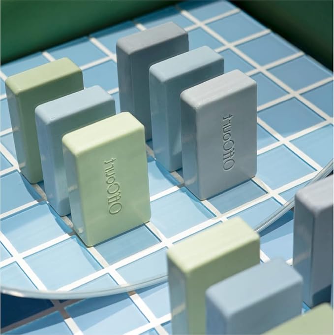 OffCourt Exfoliating Bar Soap – Whole Body, Deep Cleansing and Hydrating Soap for Men & Women - All Skin Types - Non-Drying Bar - Fresh Fig Leaves Scent (5oz, 1 Pack)