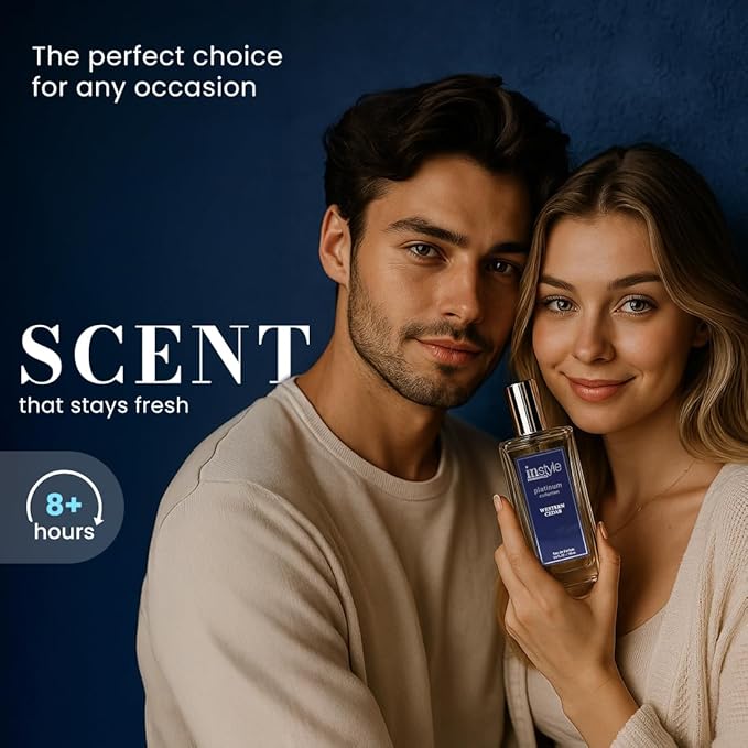 Instyle Fragrances Platinum Collection Western Cedar, Inspired by L.e Labo’s Sa.ntal 33, Premium Unisex Eau de Parfum, CLEAN, Vegan, Paraben-Free, Never Tested on Animals, 3.4 Fluid Ounces