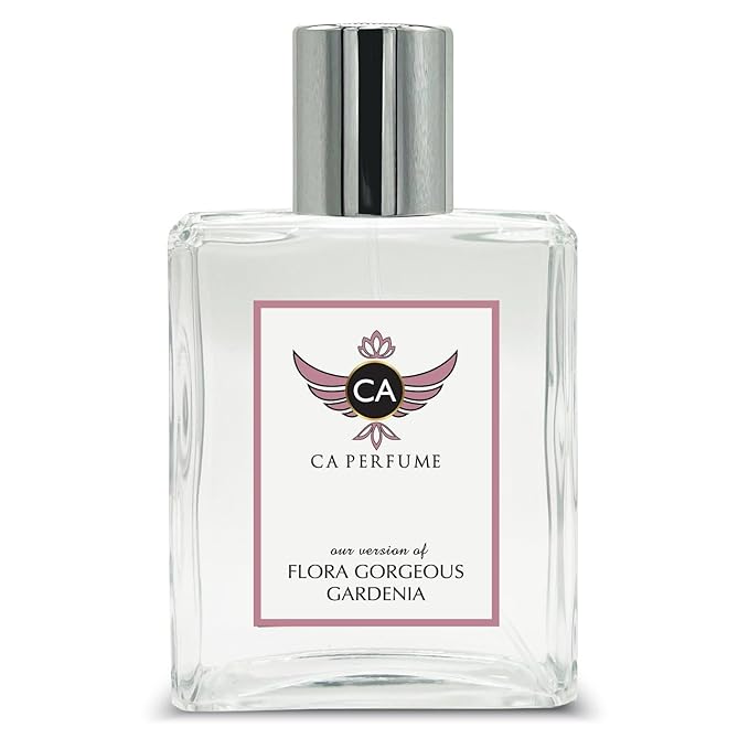 CA Perfume Impression of Flora Gorgeous Gardenia For Women Floral Fruity Fragrance Long Lasting Womens Perfume Eau De Parfum 3.4 Fl Oz 100ml