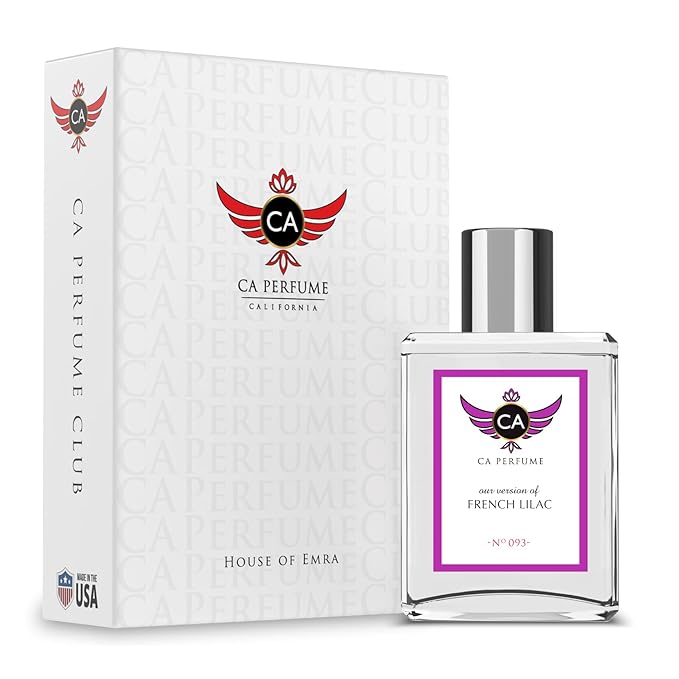 CA Perfume Originals French Lilac for Women and Men Long Lasting Unisex Fragrance Eau De Parfum 1.7 Fl Oz 50ml