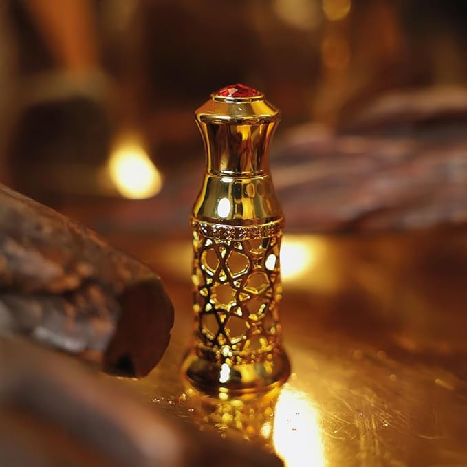 NASEEM Oud Safi Eau De Parfum Oil 6ml - Unisex Arabian Attar with Subtle Agarwood, Lavender, Spicy, and Floral Notes - Premium Perfume for Men & Women, Ideal for Daily and Special Occasions