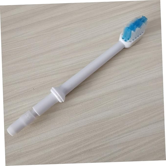 8pcs Oral Irrigator Replacement Brush Heads Compatible with Models Durable Design for Family Use Easy to Clean Between Teeth and Below Gumline