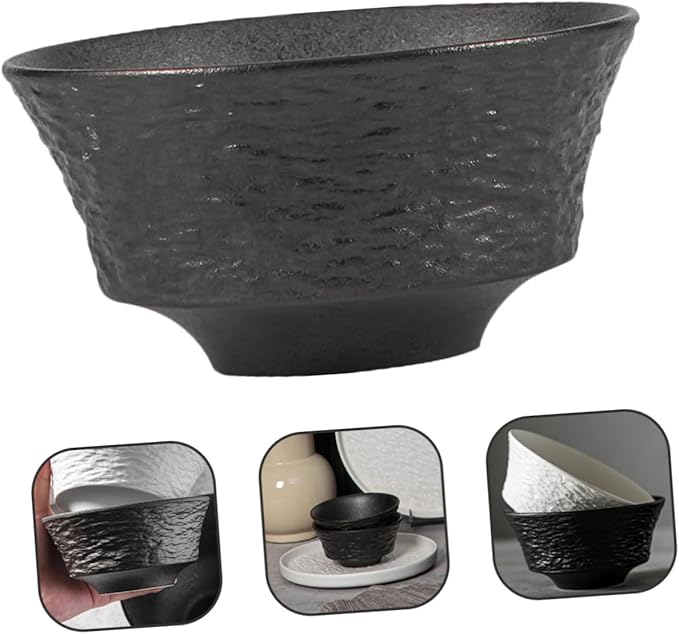 Natural Ceramic Shaving Bowl for Men Deep Shave Soap Container Elegant Design Keeps Foams Warm for Easy Lathering and Comfort