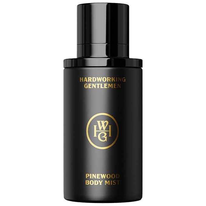 Hardworking Gentlemen Pinewood Body Mist For Men, 3.38 oz | 100 ml - A Clean Wood-Fresh Scent with Crisp Pinewood Notes - Made in the USA