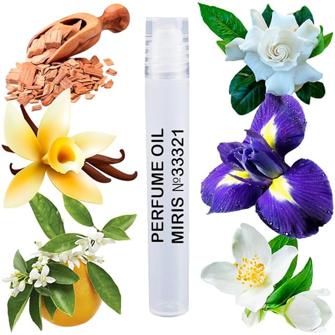 MIRIS No. 33321, Inspired by La Belle Vie L'Eclat, Long-Lasting Perfume Oil for Women Roll-On, Rollerball 0.34 Fl Oz / 10 ml