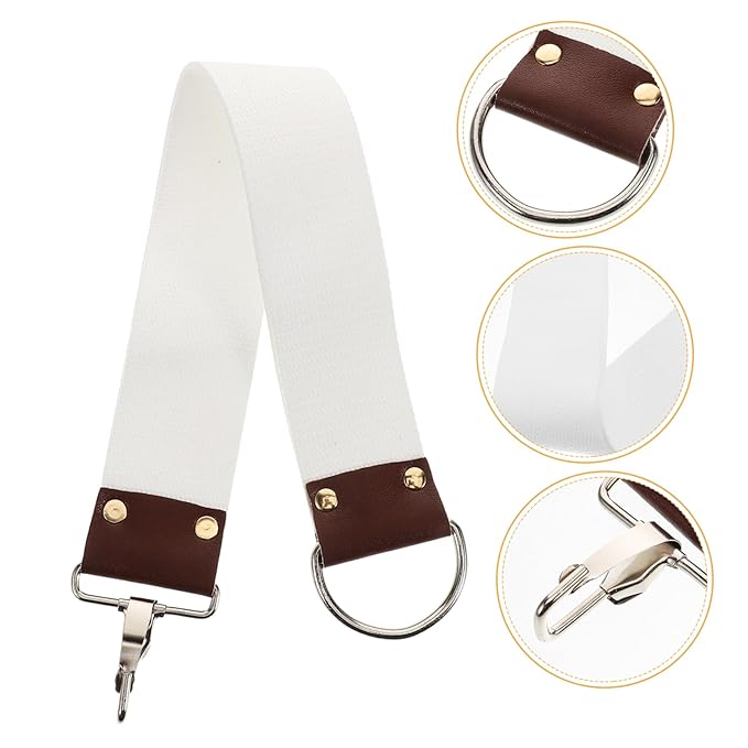 Professional Dual Layer Canvas Sharpening Strop for Straight Maintenance Portable Shaving Belt Reduces Discomfort Maintains Sharpness for Barbers and Home Use