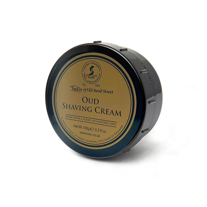 Taylor of Old Bond Street Premium Wet Shaving Cream Bowl 5.3 oz. (150g) - Oud