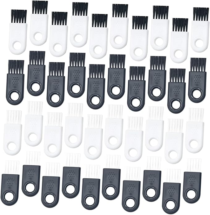 40pcs Razor Cleaning Brush Bristle Brush for Shaver Clipper for Men Electric Shaver Cleaner