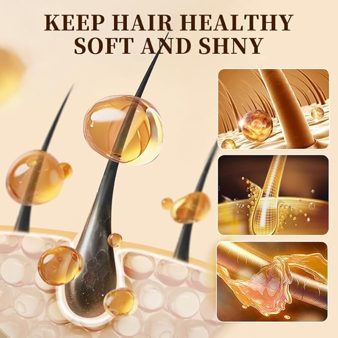 Batana Oil & Rosemary Hair Growth Treatment - Reduces Hair Loss & Stimulates Follicles, Scalp with Argan Oil - Women Men (1 Pcs)