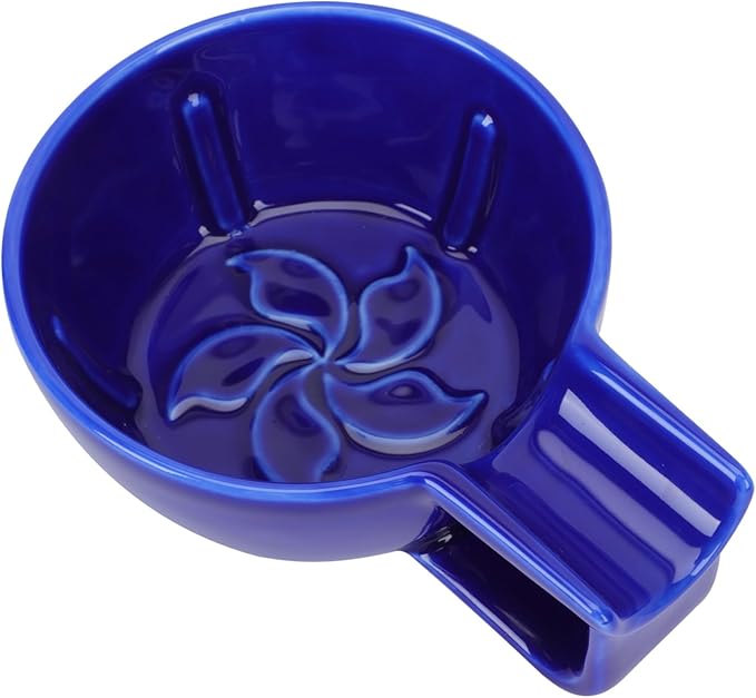 MERRYHAPY Ceramic Shaving Soap Bowl Wide Mouth Design for Easy Lathering Ideal for Shaving Cream and Foaming for Home Use and Stylish