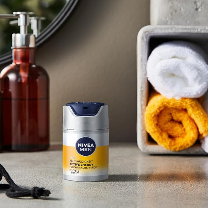 NIVEA MEN Skin Energy Caffeine Moisturising Face Cream 50 ml
