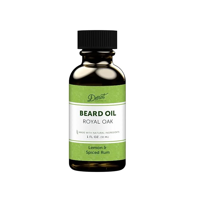 Detroit Grooming Beard Oil | Hydrating & Nourishing Formula • Royal Oak Scent (1 oz)