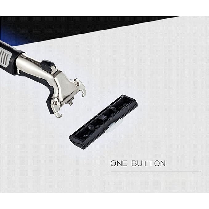 Men's Razor, Twin Blade, Shaving Thoroughly For an Ultra Soothing and Comfortable Shave (2 Handle + 60 Cartridges)