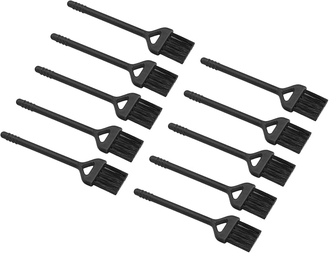 Agatige 10PCS Electric Shaver Cleaning Brushes, Mini Nylon Double Sided Clipper Brush Shaver Cleaner