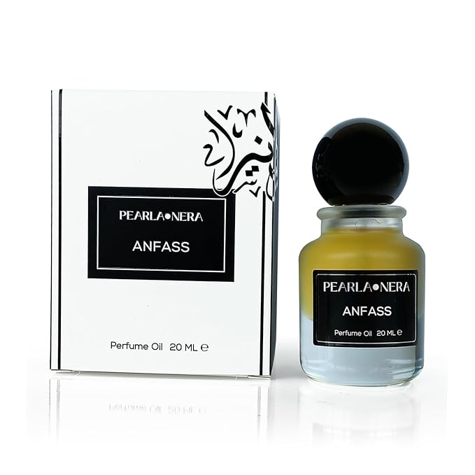 ANFAS Concentrated Perfume Oil; Captivating Sweetly Spiced Oud Fragrance. Pheromone Perfume, Naturally Alluring, No Additives Needed .68 oz