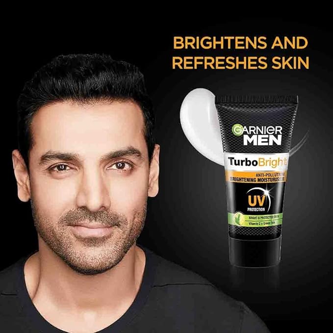 Garnier Men Power White Anti-Pollution Brightening Moisturiser,40g