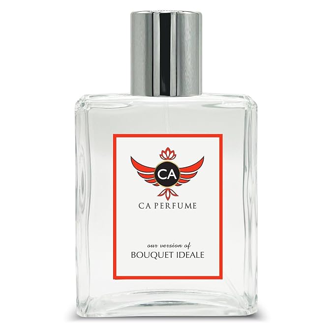 CA Perfume Impression of Bouquet Ideale For Women Amber Woody Fragrance Long Lasting Womens Perfume Eau De Parfum 3.4 Fl Oz 100ml