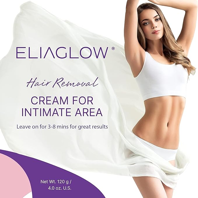 Hair Removal Cream for Women and Men : Sensitive Depilatory Cream for Bikini, Private Areas, Pubic, Body, Legs, and Underarms - Gentle Formula for All Skin Type