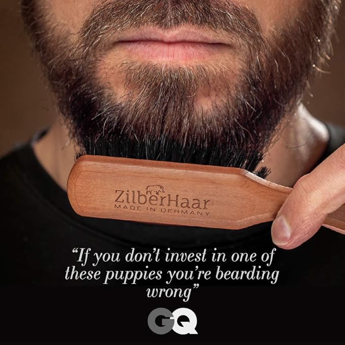 ZilberHaar Beard Oil + Beard Brush + Beard Comb bundle