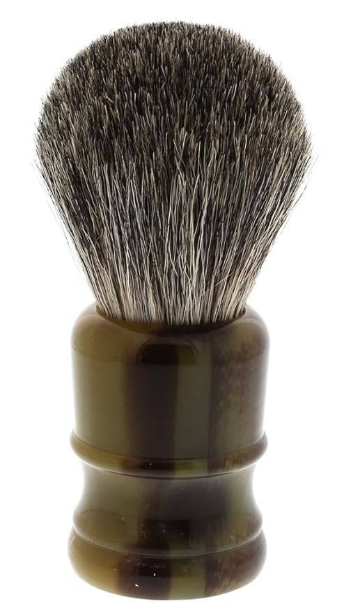 Pure Badger Tortoiseshell Torch Shaving Brush by West Coast Shaving