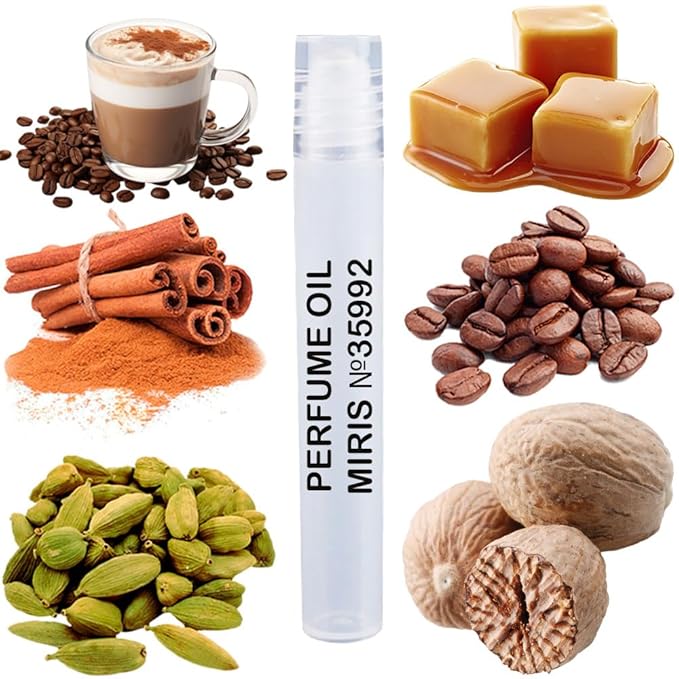 MIRIS No. 35992, Inspired by Intoxicated, Long-Lasting Unisex Perfume Oil for Women & Men Roll-On, Rollerball 0.34 Fl Oz / 10 ml