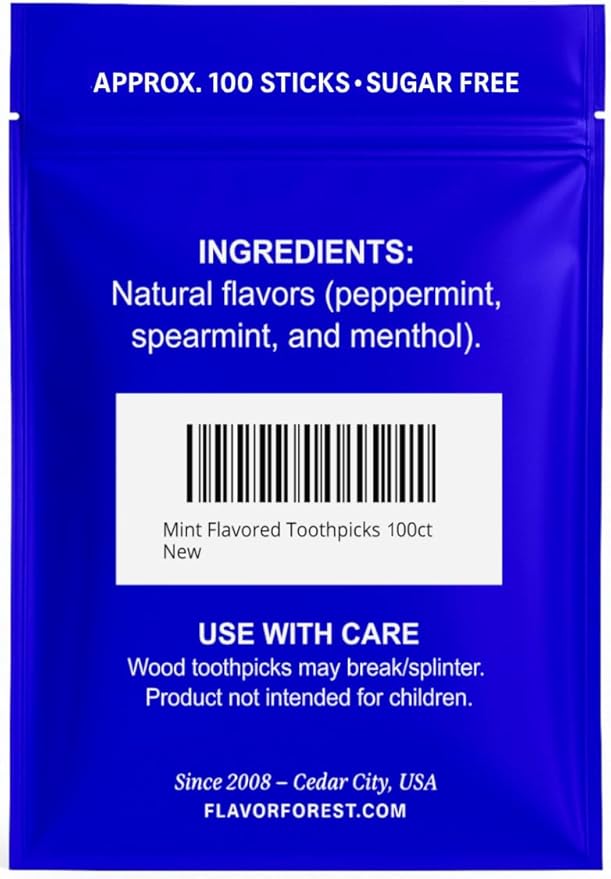 Mint Toothpicks 100ct