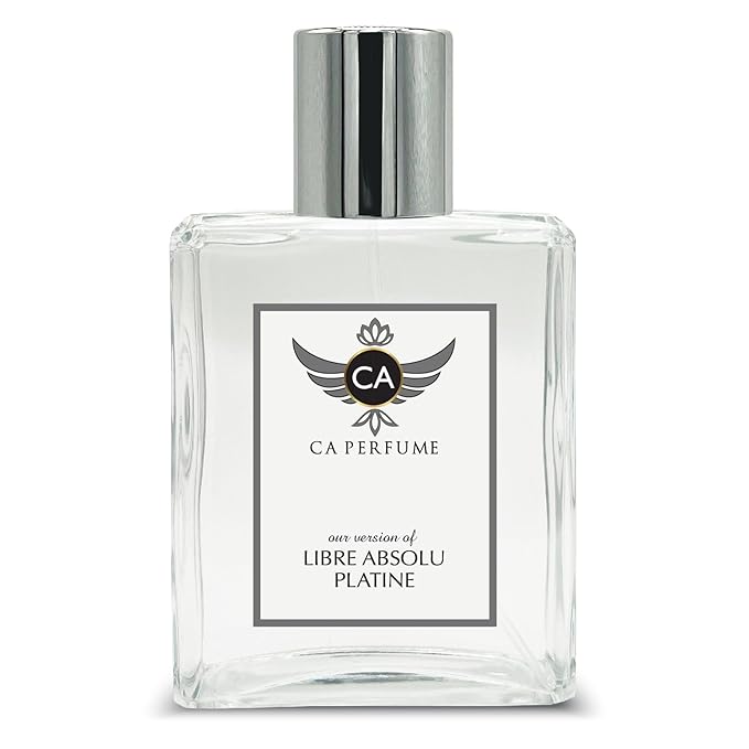CA Perfume Impression of Libre Absolu Platine For Women Oriental Floral Fragrance Long Lasting Womens Perfume Eau De Parfum 3.4 Fl Oz 100ml